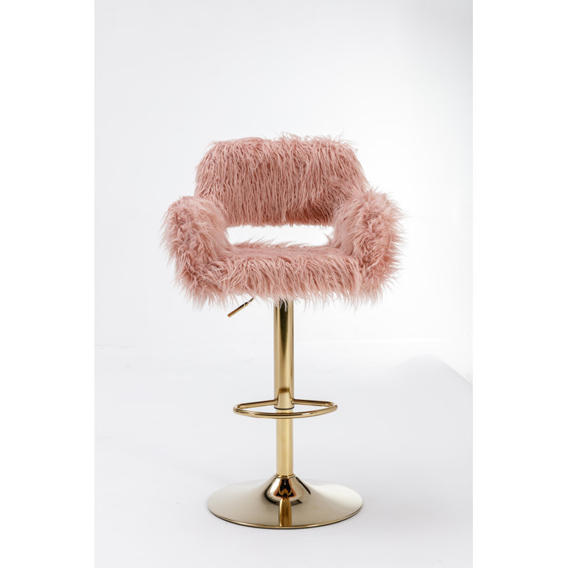 Tabouret Bogardus, Rose