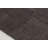 Vintage Turkish Runner With Mauve & Black Patchwork In Bold Design - Rug & Kilim