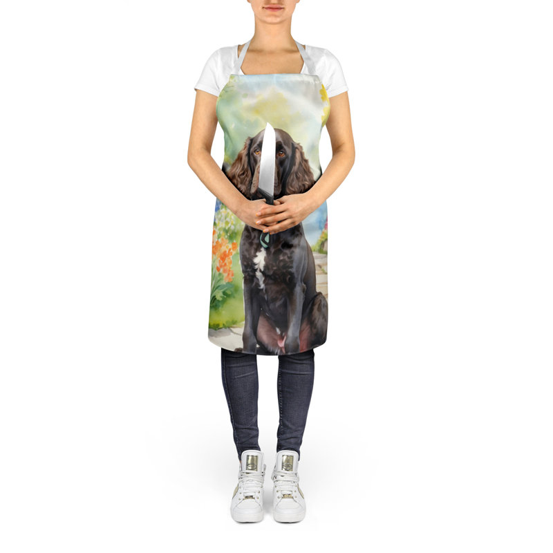 Tablier de jardin American Water Spaniel Spring