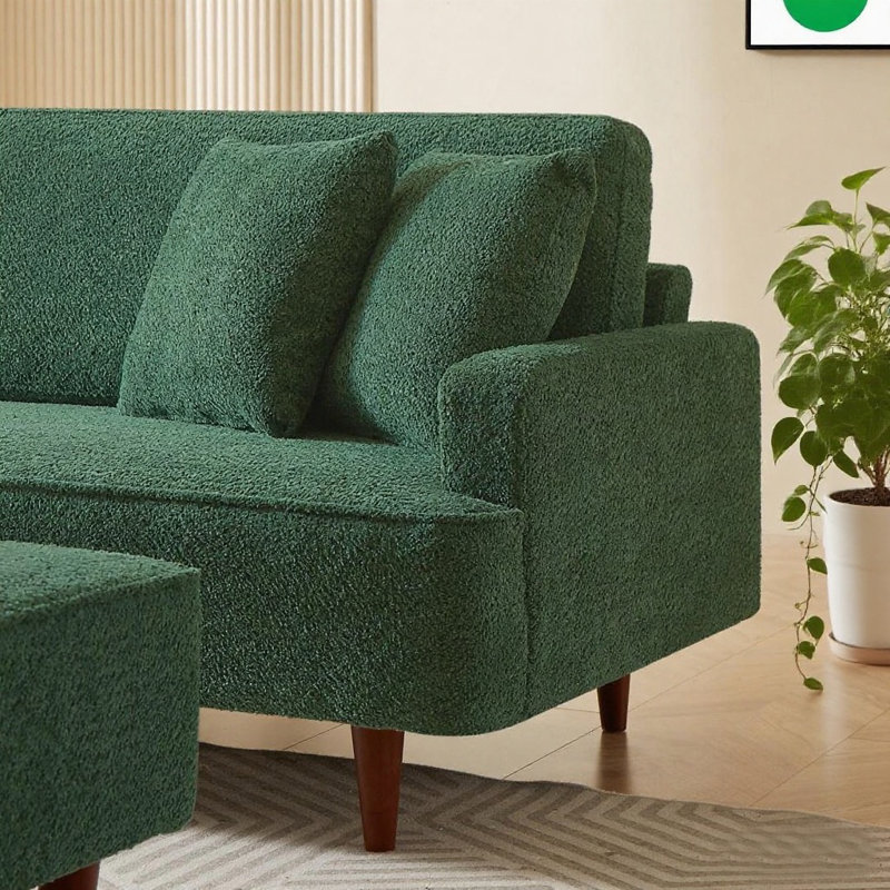 Lounges Chaise+Ottman, Green