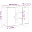 Krishvi 100cm Solid Wood Sideboard-35205780