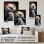 Beige animal héron - héron, art mural acrylique-2092495097