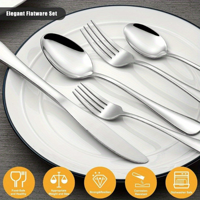 Ebern Designs Durgabai Flatware Set - Service for 12