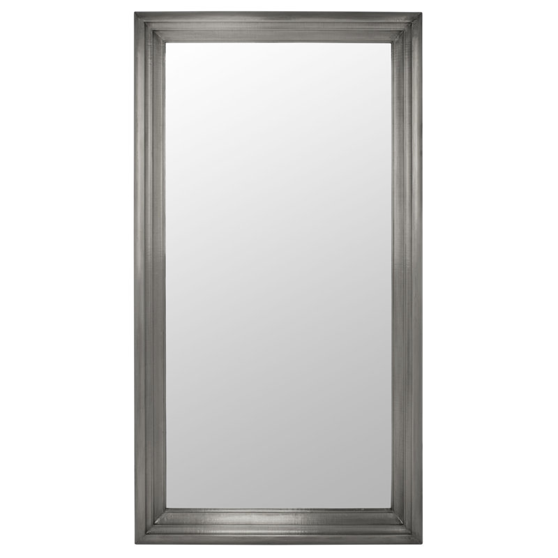 Antke Engineered Wood Mirror, 78" x 42", Silver