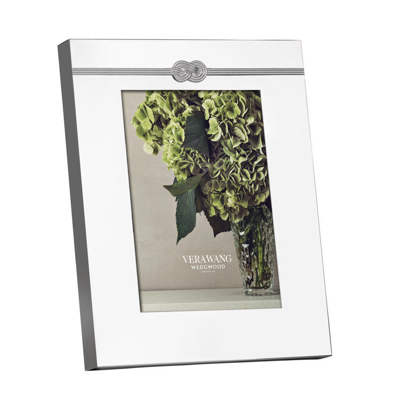 Cadre photo Vera Wang Infinity, argent, 5 po x 7 po