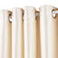 Polyester Semi Sheer Grommet/Eyelet Curtain Pair-212712742-234350585