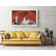 Chez La Marchande De Pavots - Impression sur toile tendue-1953298093