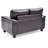 Waville 57'' Loveseat,Tufted Sofa,Faux Leather Couch-1932911274