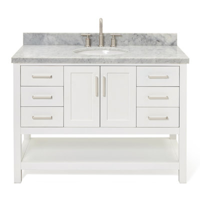 Magnolia Bath Vanity Oval Basin S049SCWOV