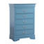 Commode Louis Phillipe G3180-CH, bleu sarcelle-57890562