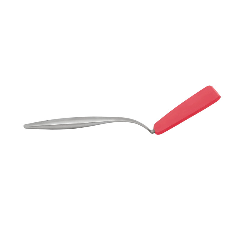 Cuisipro Tools, Silicone, Mini Turner, Ergonomic Stainless Steel Handles, 20cm, Red
