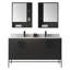 Ensemble de meuble-lavabo double 60 po Tortola-641180586-641180590