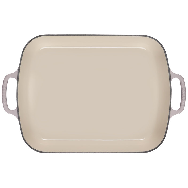 Le Creuset Signature Enameled Cast Iron Roaster, 5.25 qt., Flame