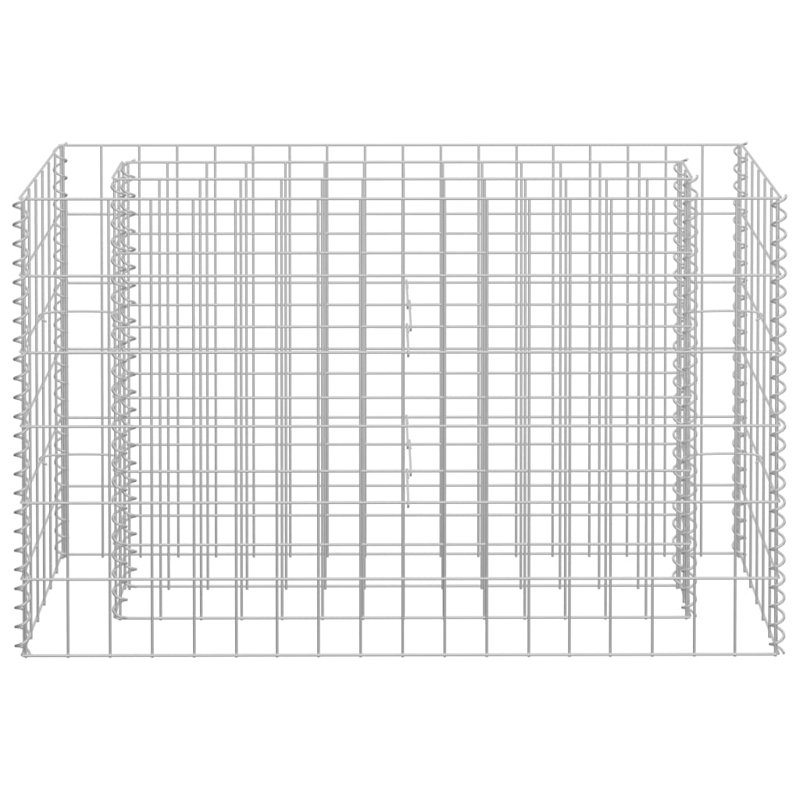 Jardinière surélevée Gabion, H 23,6 po x l 35,4 po x P 11,8 po
