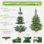 Arbre de Noël artificiel avec lumières DEL-381426340