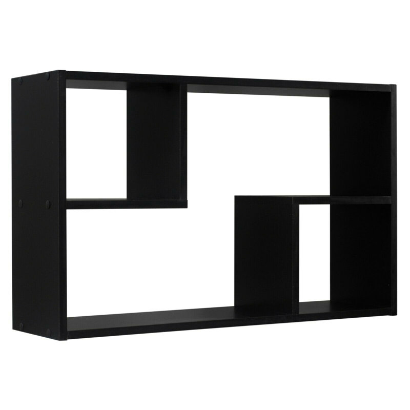 Bonview 3 Piece Floating Shelf, Black