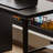 Black Rectangular Solid Wood desk-109598455