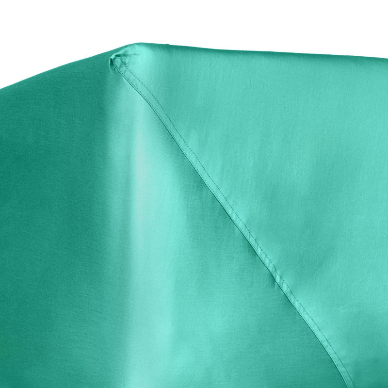 Ensemble de draps turquoise - 4 pièces - taille simple, Twin, Turquoise