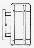 Lanterne murale d'extérieur 1 lumière Arinze, H 11,25 po x l 7 po x P 8,25 po, Noir satiné, Blanc opalescent