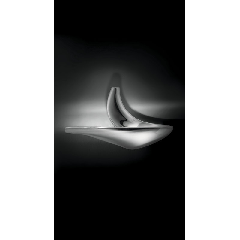 Deshawn LED Flush Mounted Sconce, Chrome