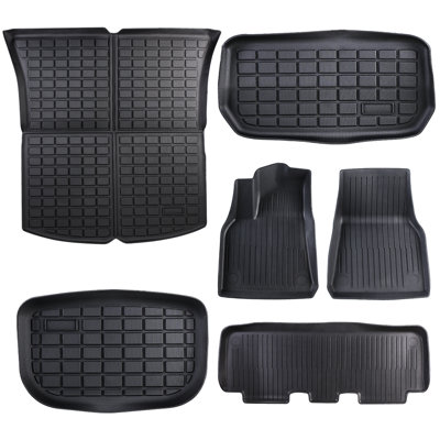 Tesla Model Y Floor Mats for 2024 2023-2021