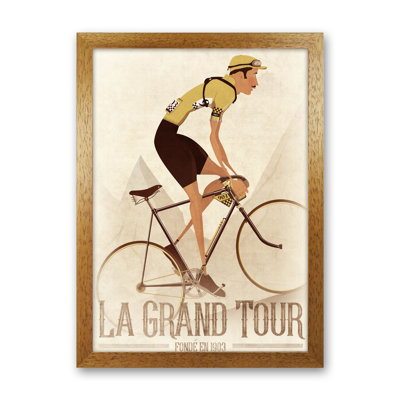 Vintage Cyclist - Print