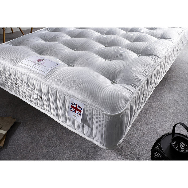 Diamond 3000 Medium Firm Pocket Sprung Mattress Two Sided, Kingsize (5')