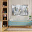 Bay City Reflection - peinture sur toile à cadre flottant-1767071757-1767071748