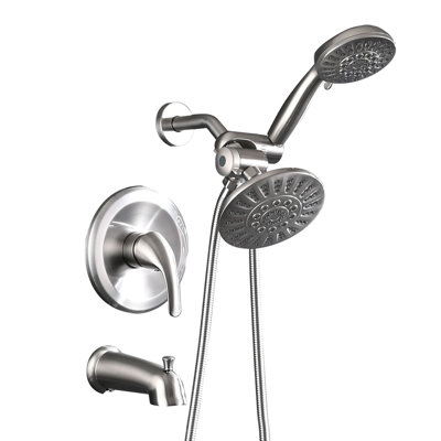 Système de douche avec valve brute