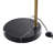 Debbye 77'' Chrome Arched Floor Lamp