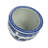 Huckstep Hand-Painted Stoneware Planter, Blue and White