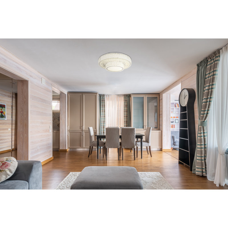Crystal LED Flush Mount