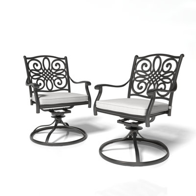 Outdoor Swivel Dining Armchair