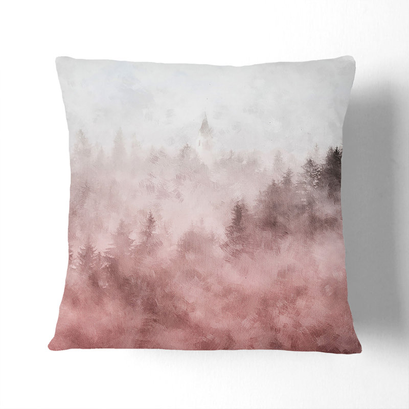 Square Throw Cushion, 40cm H x 40cm W x 15cm D
