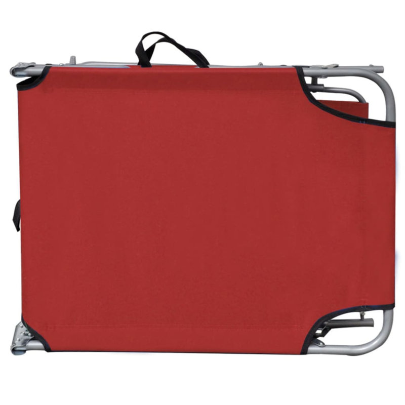Tierra 75.4" Long Single chaise, Red