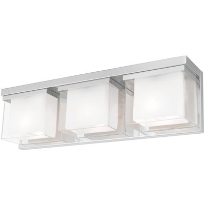 Barre d'éclairage de salle de bain 3 lumières Begajeta