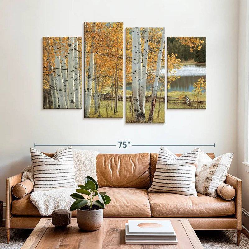 Alvord Birch Beauty, 42" H x 68" W
