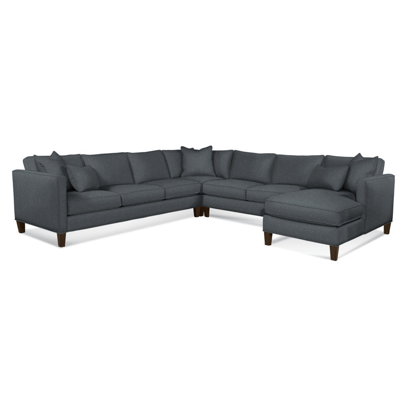 Sectional, Black, Right Hand Facing, Elite Ash; 0321-83
