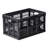 Plastic Collapsible Storage Bins, 45L, Stackable Folding Storage Crates with Handles, Holds 33 lbs Per Bin, Foldable Heavy Duty Containers, Space-Saving Baskets, for Home Organizing-2003843279-2003843278-2003843276