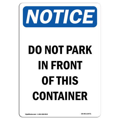 Do Not Park Sign