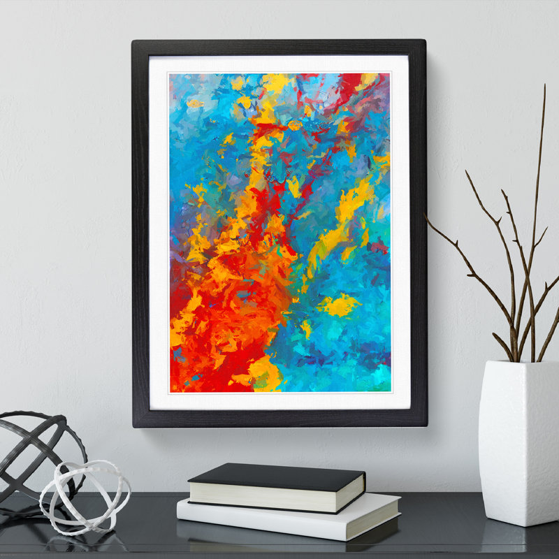 XV1022-4397X Symbols In My Dreams Abstract - Single Picture Frame Painting