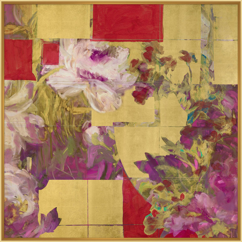 Fragmented Floral Print by Lillian August