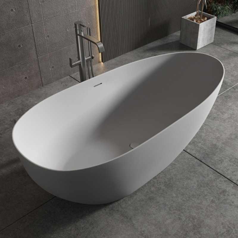 solid surface soaking bathtub