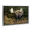 Toile encadrée «Bull Moose Face Off Off» par Shane Lamb