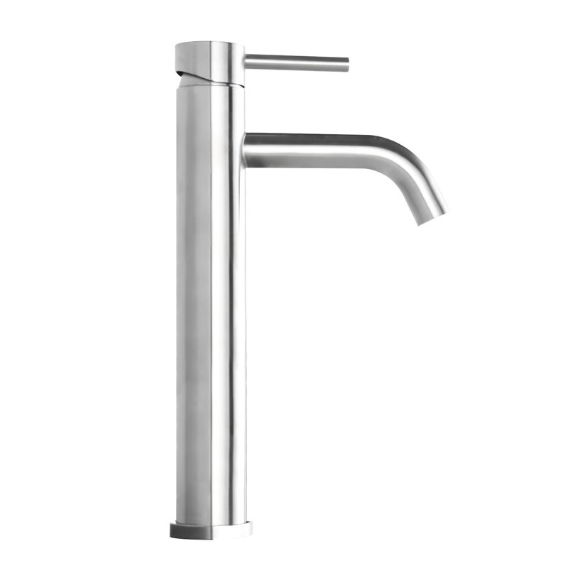 Robinet de lavabo pour salle de bain en nickel brossé, Nickel brossé