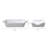 Brioche 2-Piece 2-Size Baking Sheet Set - Grey-79138528