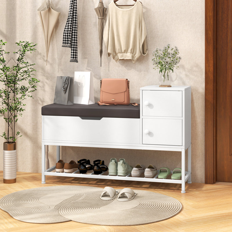 7 Pair Shoe Storage Bench