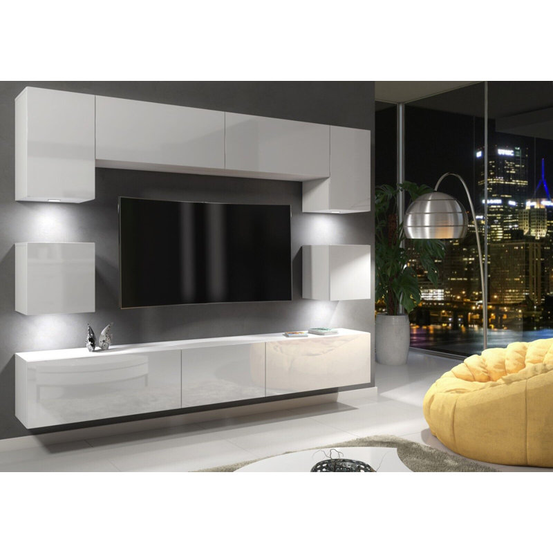 Chrisette TV Stand for TVs up to 60", White