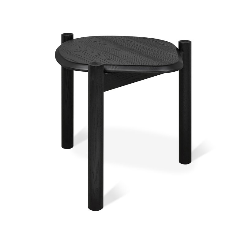 Monarch End Table, Black Ash