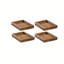 HKFUYULINTECHLIMITED Tray Solid Wood Divided Serving Dish